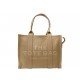 SAC A MAIN MARC JACOBS THE LARGE TOTE BAG H20L01FA21 CABAS EN CUIR BEIGE 695€