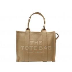 SAC A MAIN MARC JACOBS THE LARGE TOTE BAG H20L01FA21 CABAS EN CUIR BEIGE 695€