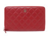 portefeuille chanel long zippe logo cc en cuir