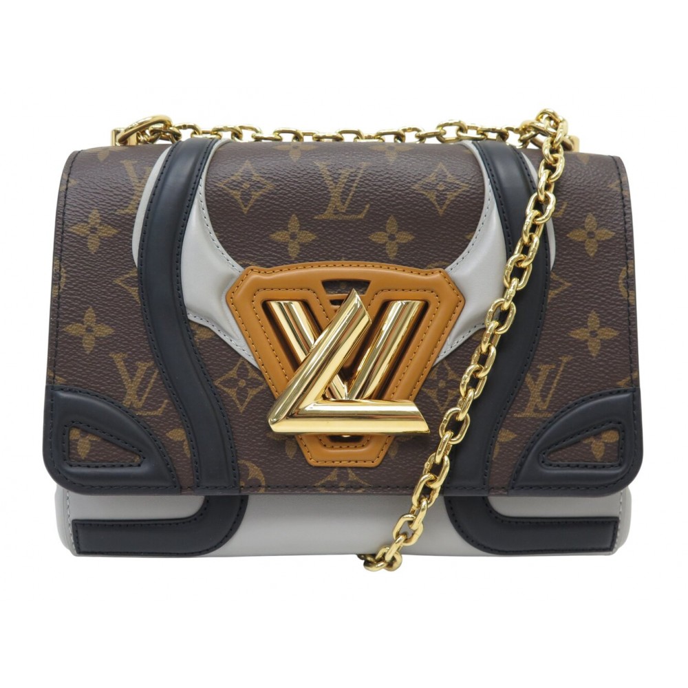 SAC A MAIN LOUIS VUITTON TWIST MM EN CUIR & TOILE MONOGRAM ED. LIMITEE BAG 3800€