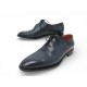 CHAUSSURES BERLUTI ALESSANDRO ONE CUT 4.5 36.5 RICHELIEU CUIR BLEU SHOES 2100€