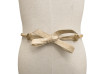 ceinture chanel a nouer chaine entrelacee
