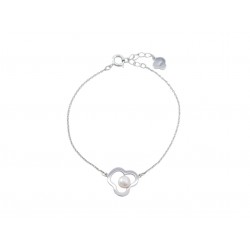 NEUF BRACELET TASAKI CHANTS PERLE 17 CM EN ARGENT MASSIF 925 SILVER NEW BANGLE