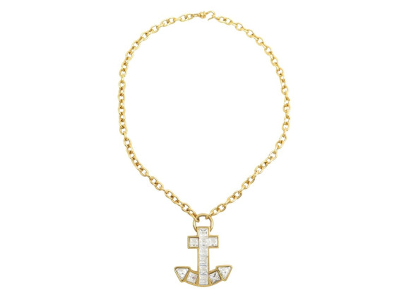 collier sonia rykiel ancre de marine
