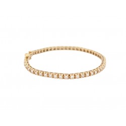 NEUF BRACELET MAUBOUSSIN TU ES MA RIVIERE D'AMOUR OR JAUNE & DIAMANTS 2CT 9160€