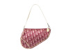 sac a main christian dior pochette mini saddle toile
