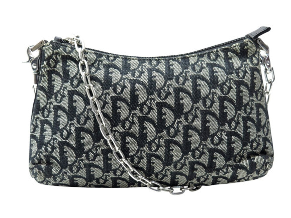 sac a main christian dior trotter toile monogrammee
