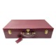 VINTAGE VALISE HERMES 60CM CUIR BOX BORDEAUX 