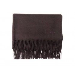 NEUF ECHARPE HERMES ETOLE EN CACHEMIRE MARRON 180 CM CASHMERE STOLE SCARF 865€