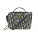 NEUF SAC A MAIN CHRISTIAN DIOR 30 MONTAIGNE TOILE OBLIQUE MONOGRAM BLEU 3350€