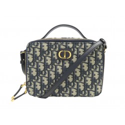 NEUF SAC A MAIN CHRISTIAN DIOR 30 MONTAIGNE TOILE OBLIQUE MONOGRAM BLEU 3350€
