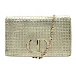 NEUF SAC A MAIN CHRISTIAN DIOR 30 MONTAIGNE XKDOOSKC07JU MICROCANNAGE DORE 2220€