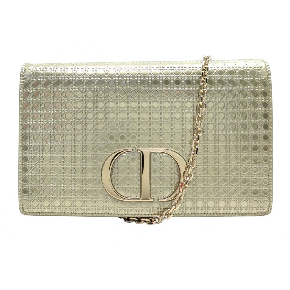 NEUF SAC A MAIN CHRISTIAN DIOR 30 MONTAIGNE XKDOOSKC07JU MICROCANNAGE DORE 2220€