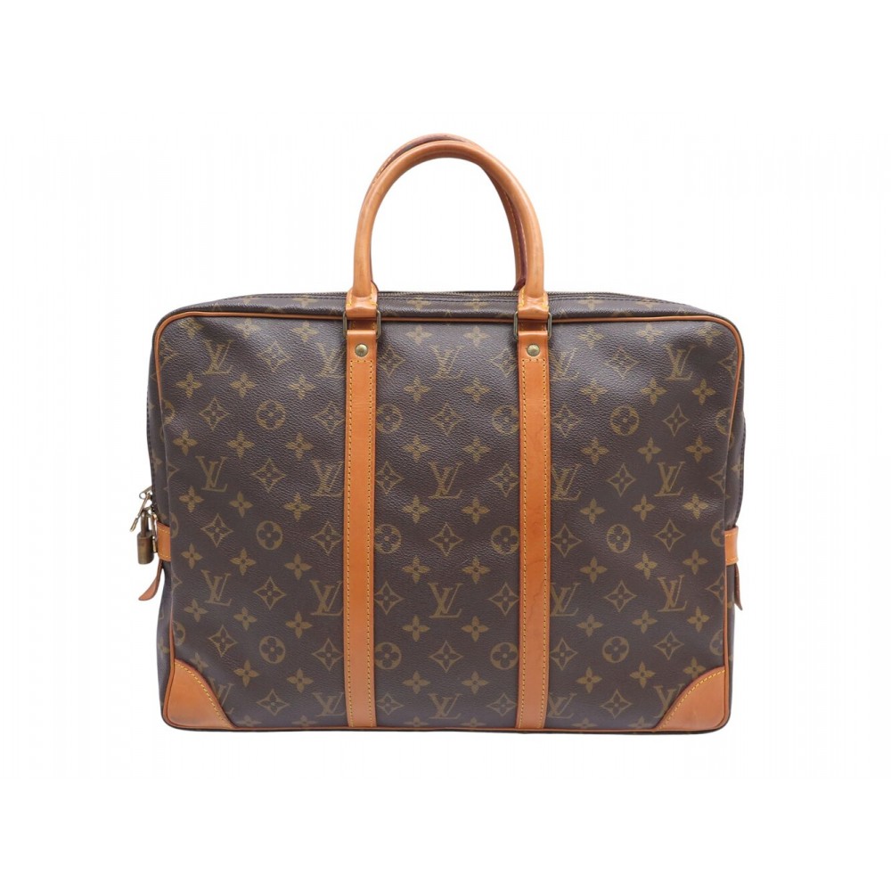 VINTAGE SACOCHE LOUIS VUITTON PORTE DOCUMENTS 1L1110 MONOGRAM LV BRIEFCASE 2300€