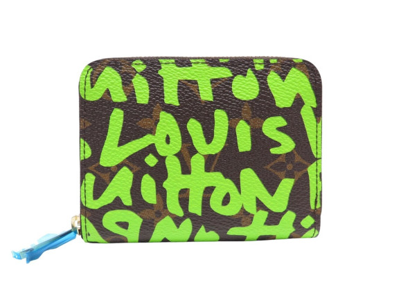 portefeuille louis vuitton x stephen sprouse