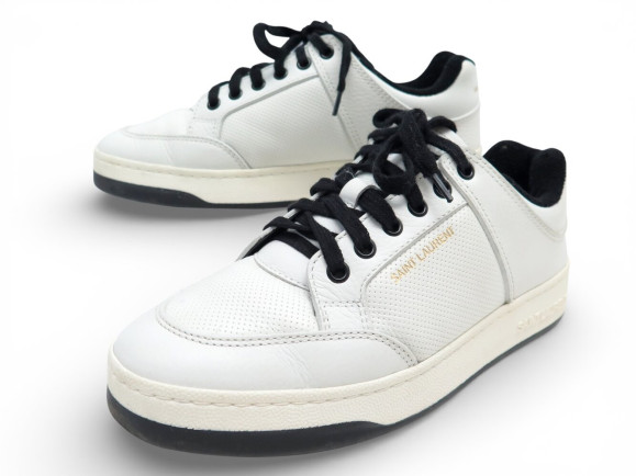 chaussures saint laurent sl 61 713602 basket 39 cuir