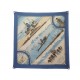 VINTAGE FOULARD HERMES GRONLAND CARRE 90 CACHEMIRE ET SOIE GROENLAND SCARF 850€