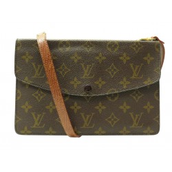 SAC A MAIN LOUIS VUITTON POCHETTE RABAT DOUBLE FACE TOILE MONOGRAM BANDOULIERE