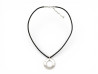 collier dinh van pendentif cible or blanc 18k 6.3gr