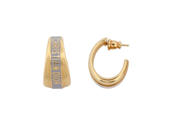 boucles d'oreilles dior code creoles e2281womlq