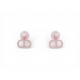 NEUF BOUCLES D OREILLES DIOR TRIBALES TRIBALES LOGO CD STRASS E1293TRICY 550€