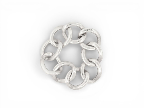 bracelet pomellato 67 b.b224 a mailles larges 15cm en
