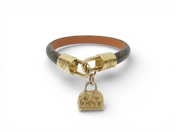 bracelet louis vuitton charms alma en toile monogram