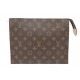 NEUF TROUSSE LOUIS VUITTON POCHE TOILETTE 26 R95635 EN TOILE MONOGRAM POUCH 590€
