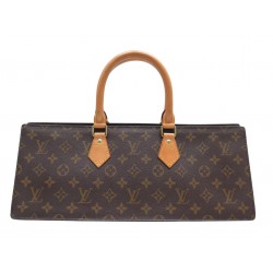 VINTAGE SAC A MAIN LOUIS VUITTON TRIANGLE M51360 TOILE MONOGRAM CANVAS HAND BAG