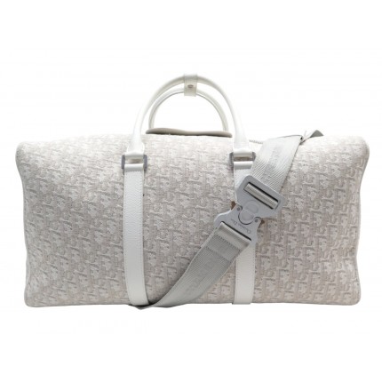 NEUF SAC DE VOYAGE DIOR HOMME LINGOT SADDLE TOILE OBLIQUE BANDOULIERE BAG 2800€