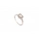 BAGUE MAUBOUSSIN SEX LOVE TOUCH T51 DIAMANTS 0.31CT OR BLANC 18K GOLD RING 3690€