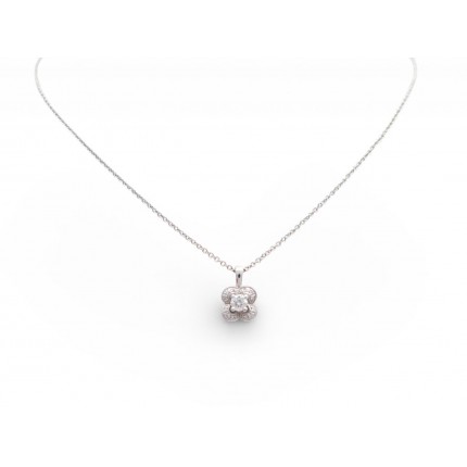 COLLIER MAUBOUSSIN CHANCE OF LOVE N2 PE0103WGDI OR BLANC 18K DIAMANT 0.2CT 3050€