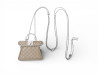 bijou de sac fendi peekaboo iseeu miniature cuir