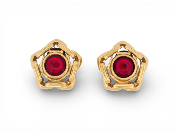   boucles d'oreilles yves saint laurent