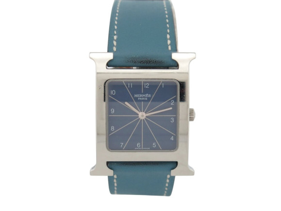 montre hermes heure h hh1.510 quartz 34 mm en acier et