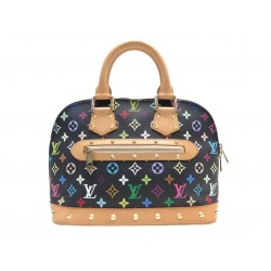 NEUF VINTAGE SAC A MAIN LOUIS VUITTON ALMA PM TOILE MONOGRAM MURAKAMI BAG 2375€