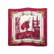 FOULARD HERMES LANCEMENT DUN VAISSEAU AUX CHANTIERS NAVALS DU ROY CARRE 350