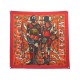 NEUF FOULARD HERMES MONSIEUR MADAME BALI BARRET &DALLET CARRE 90 SOIE SCARF 580€