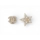 ACCESSOIRE BIJOUX DE CHEVEUX CHANEL EPINGLE PINCE LOGO CC ETOILE STRASS 800€