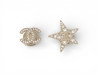 accessoire bijoux de cheveux chanel epingle pince logo