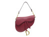  sac a main christian dior saddle en cuir graine