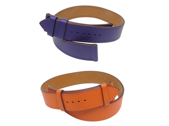  2 bracelets hermes pour montre cape cod 20mm