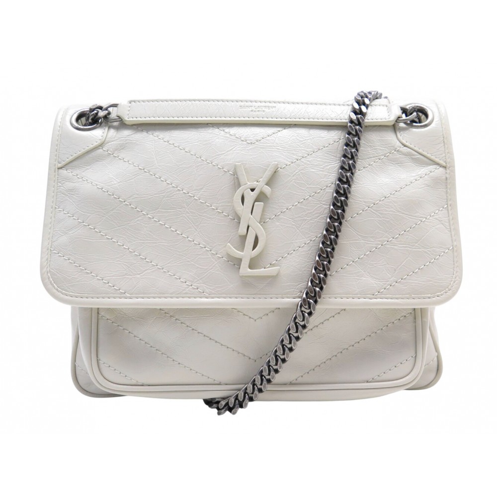 NEUF SAC A MAIN SAINT LAURENT NIKI MEDIUM 633158 CUIR BANDOULIERE HAND BAG 2700€