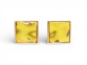boucles d'oreilles yves saint laurent carre