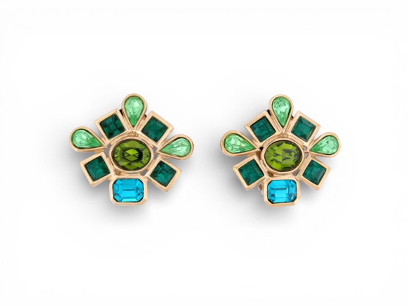 boucles d'oreilles yves saint laurent