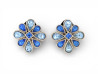 boucles d'oreilles yves saint laurent gripoix