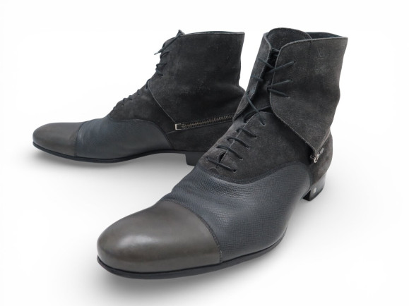 chaussures louis vuitton hybride low boots 10 44