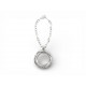 NEUF PORTE CLES CARTIER TRINITY T1220113 EN METAL ARGENT SILVERED KEY RINGS 465€