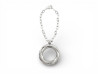 porte cles cartier trinity t1220113 en metal