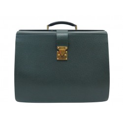 SACOCHE A MAIN LOUIS VUITTON OURAL PILOTE CASE M30024 CUIR TAIGA CARTABLE 2470€